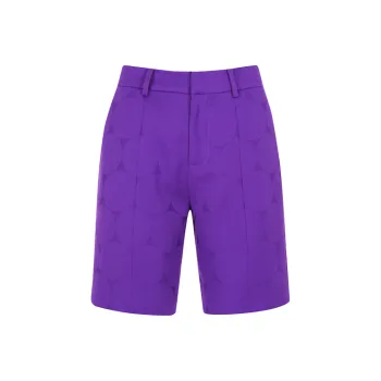 AS DALIO Casual Shorts Women's Purple