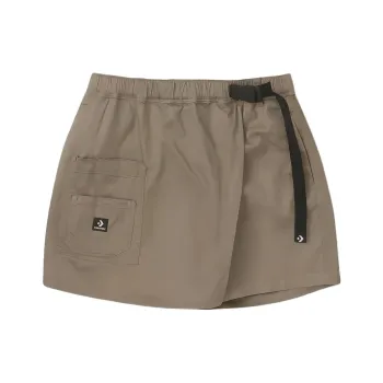 Converse Woven Festival Casual Shorts Women's Brown