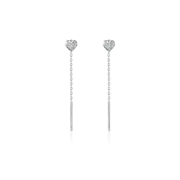 AIDIER 999 Fine Silver Drop Earrings Women's