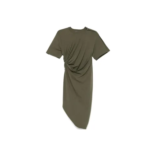 Mugler Piercing detail Midi Dress