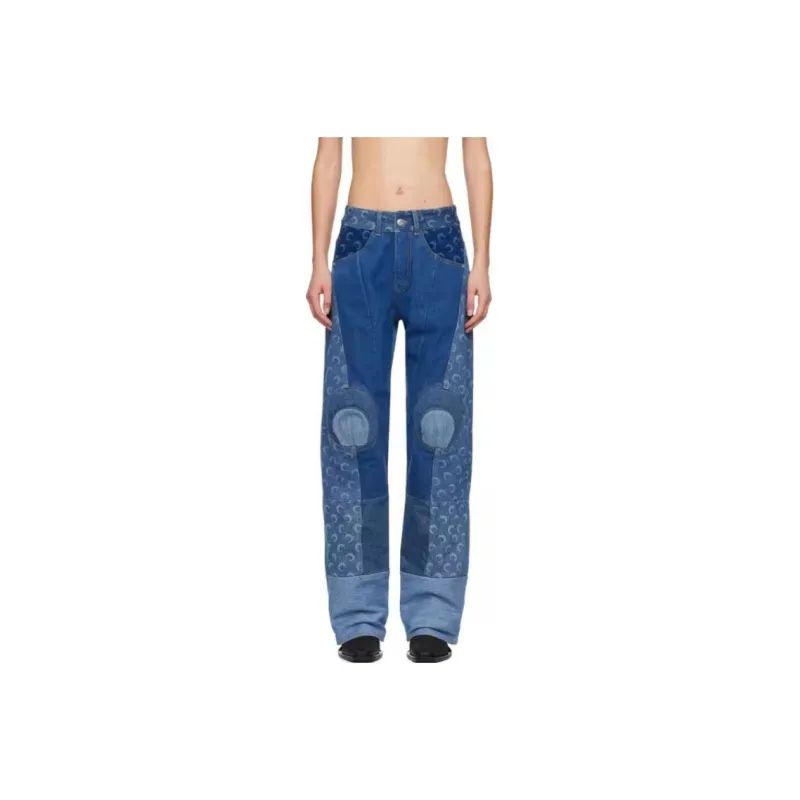 Marine Serre Jeans Women's Blue-0