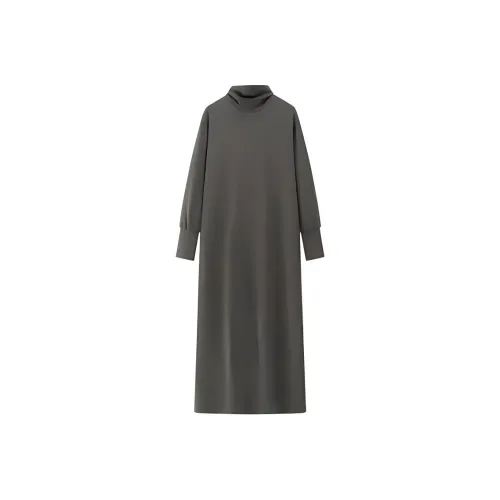 VIKTORIACHAN Long-Sleeved Dresses Women's Dark Color