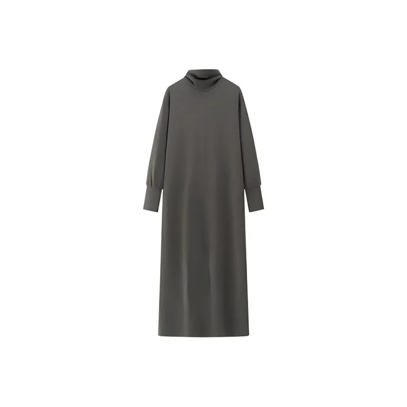 VIKTORIACHAN Long-Sleeved Dresses Women's Dark Color-0