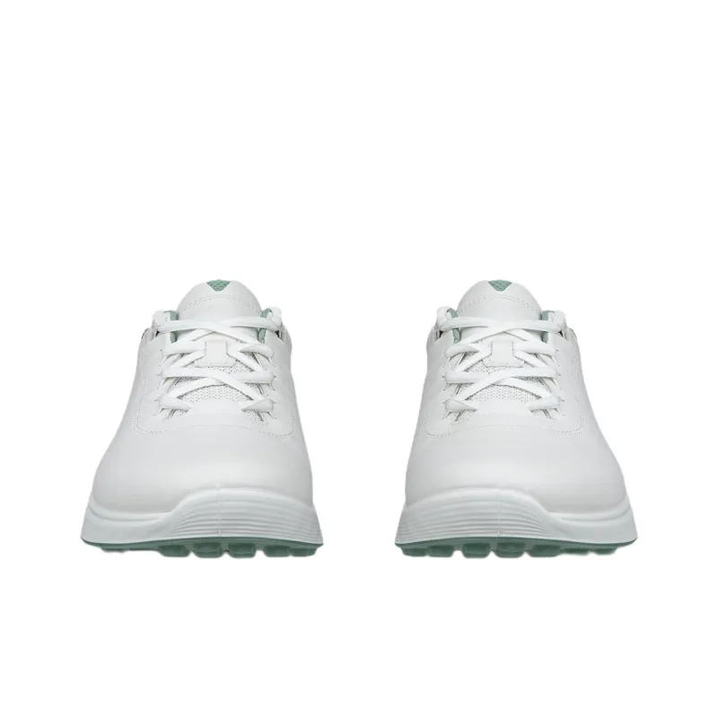 Ecco M GOLF S THREE Abrasion Resistant Low Top Golf Shoes Men's White-4