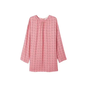AMERICAN VINTAGE A.M FW24 Dress Varym Long-Sleeved Dresses Women's Amy Flour
