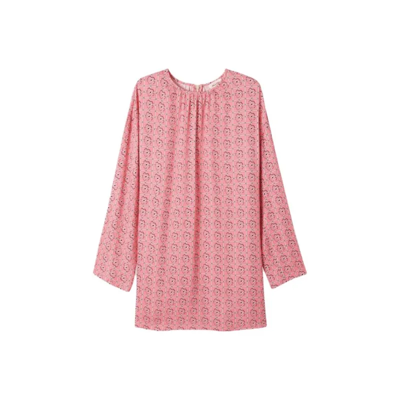 AMERICAN VINTAGE A.M FW24 Dress Varym Long-Sleeved Dresses Women's Amy Flour-0