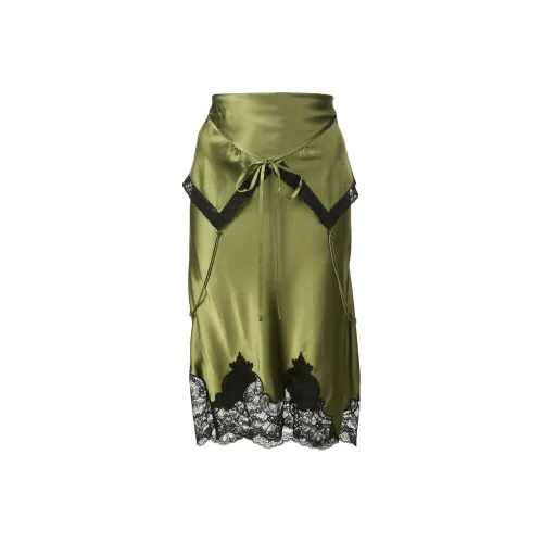 Alexander Wang Casual Short Skirts Women's Green