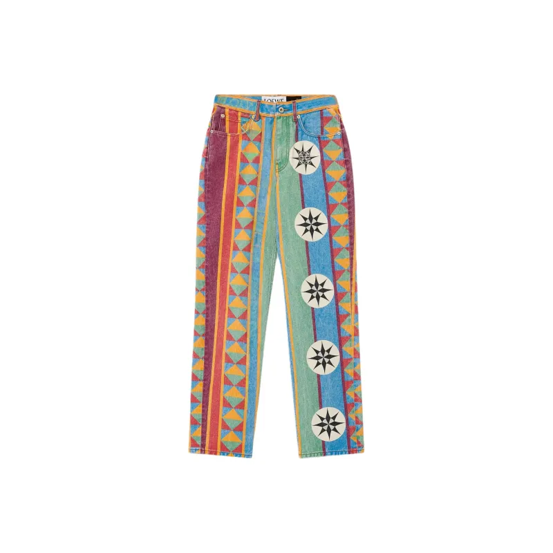 LOEWE Paula's Ibiza SS25 Jeans Women's Multicolor-0