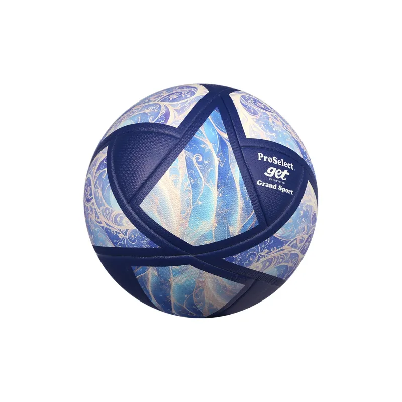 ProSelect Size 5 Ball Soccer PU Seamless Thermal bonding Unisex Blue-2