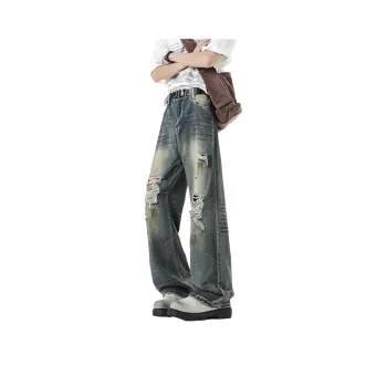 MIIOW Jeans Unisex Nostalgic Blue