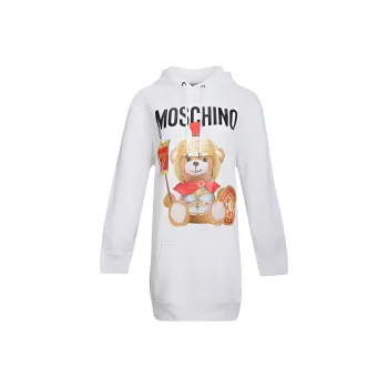 MOSCHINO Long-Sleeved Dresses Women's White