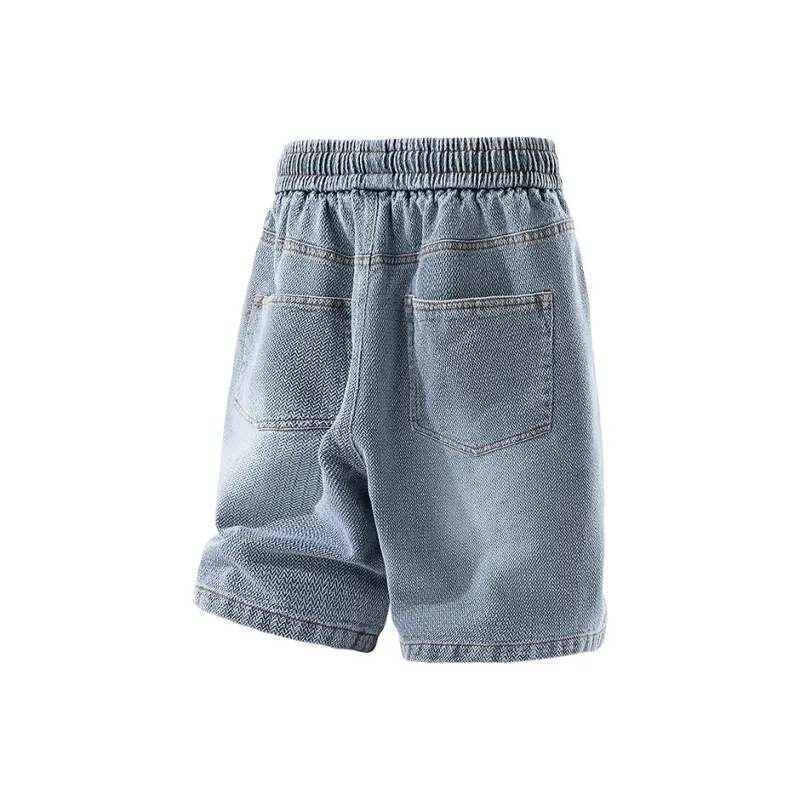 FOR FEAR THAT Denim Shorts Unisex-6