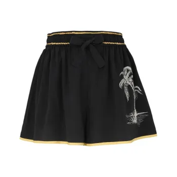 Zimmermann Palm Tree print Skirt