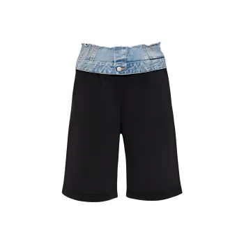 MM6 Maison Margiela Casual Shorts Women's Black