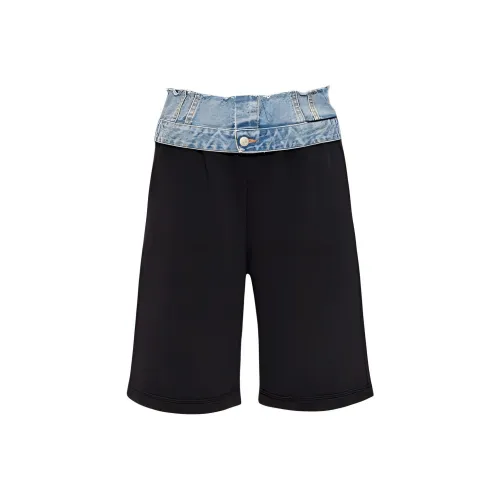 MM6 Maison Margiela Casual Shorts Women's Black