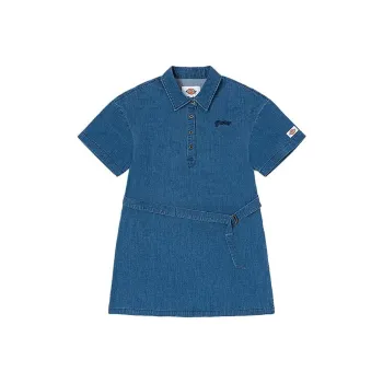 Dickies Short Sleeved Dress Women's Blue
