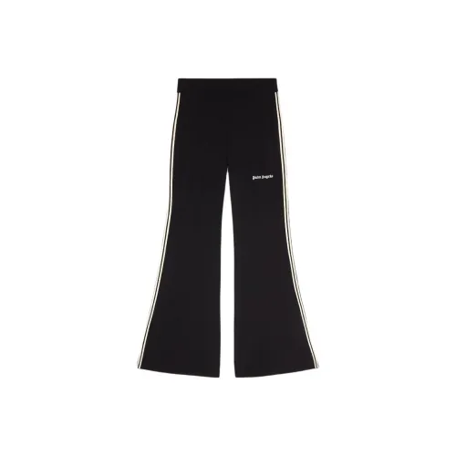 PALM ANGELS Logo Embroidered Flared Trousers