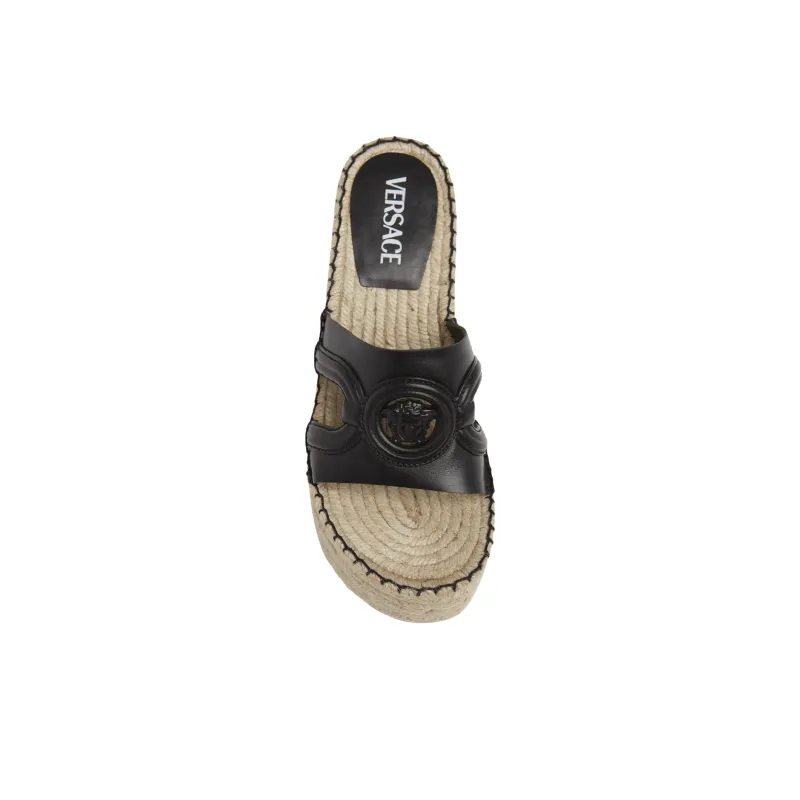 FANSIZHE Slide Slippers 11.5cm Women's Black-3