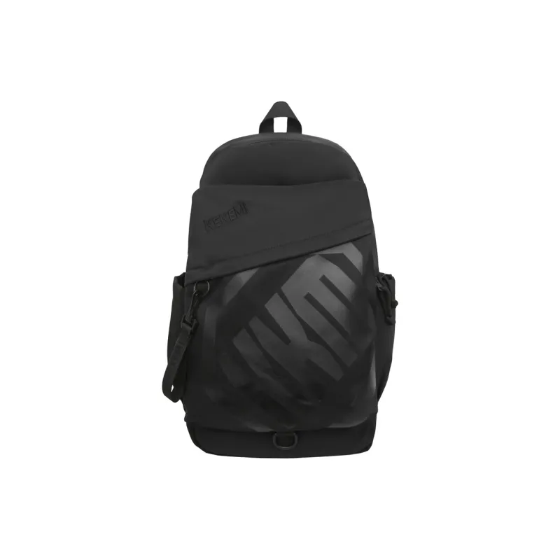 Single Warehouse Nylon Backpack Unisex Multicolor-17
