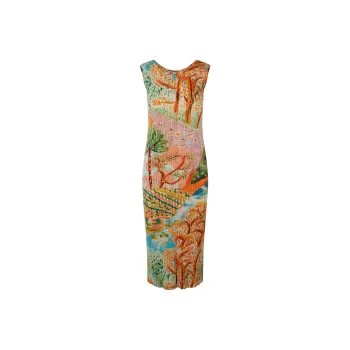 PLEATS PLEASE ISSEY MIYAKE Sleeveless Dresses Women's Multicolor