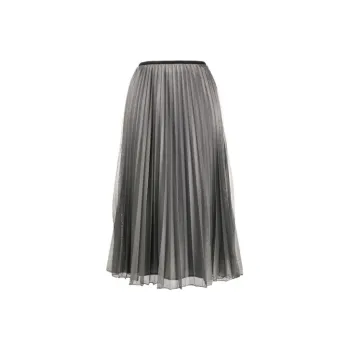 Moncler Casual Long Skirts Women's Gray