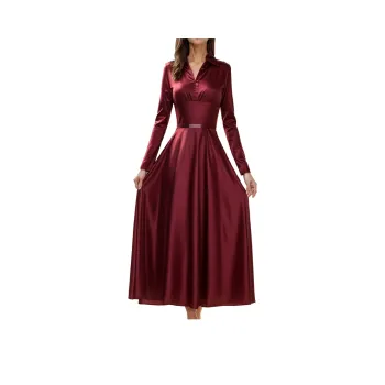 Mapping Long Sleeved Dresses Women's