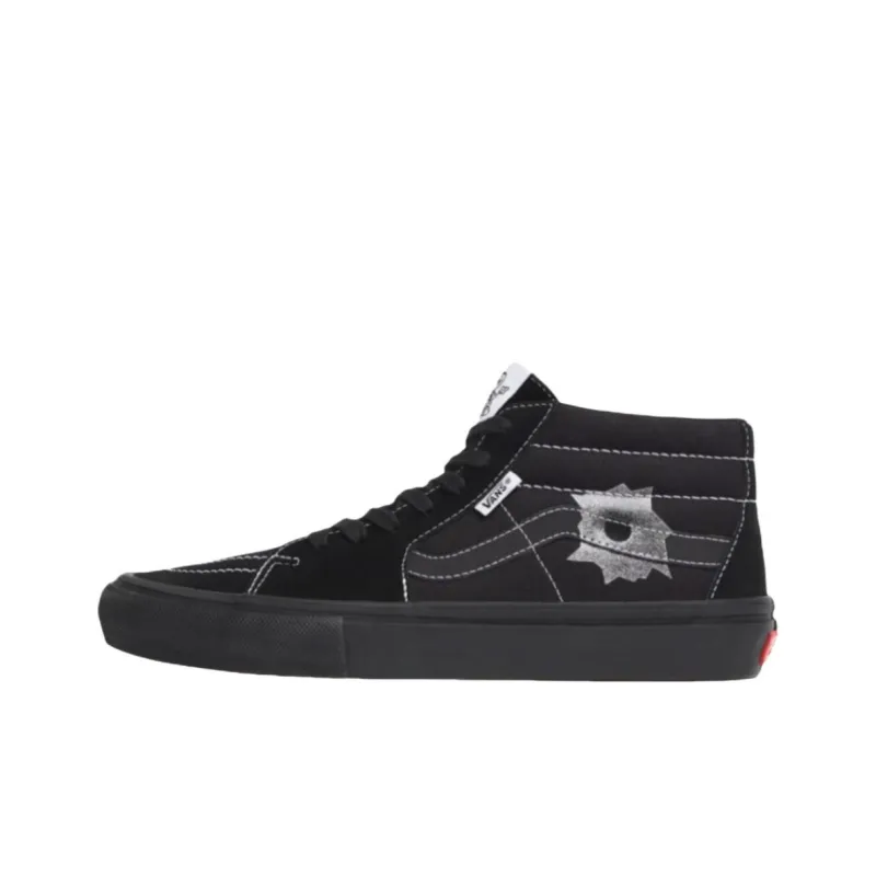 Vans Skate Grosso Mid Supreme X Nate Lowman Black-0
