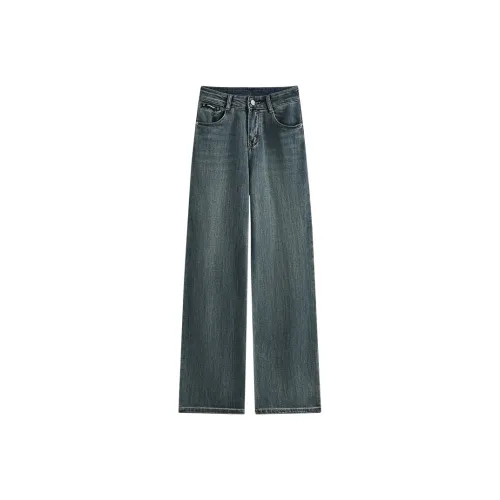 She Enjoys Jeans Women's Dark Gray Blue