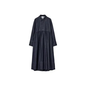 COS Long Sleeved Dresses Women's Indigo