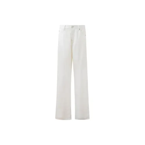 Self Who Jeans Women's White