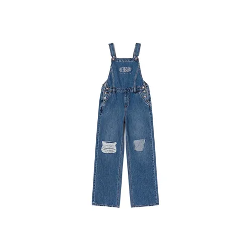 Lee Overalls Women's Medium Blue