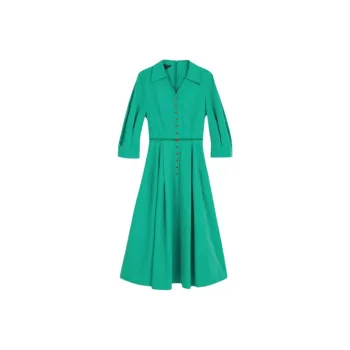 Yiner Long Sleeved Dresses Women's Mint Green