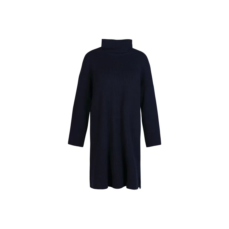 BARBOUR Barbour Stitch Dress Long-Sleeved Dresses Women's Marine Blue-0