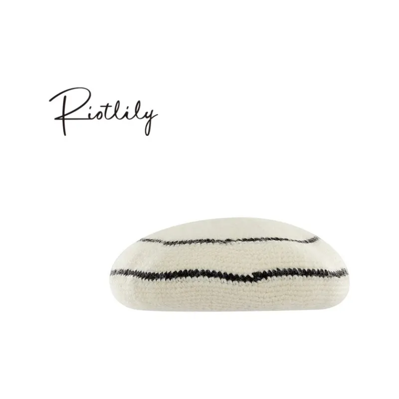 RiotLILY Sheep Wool Berets Women's-3