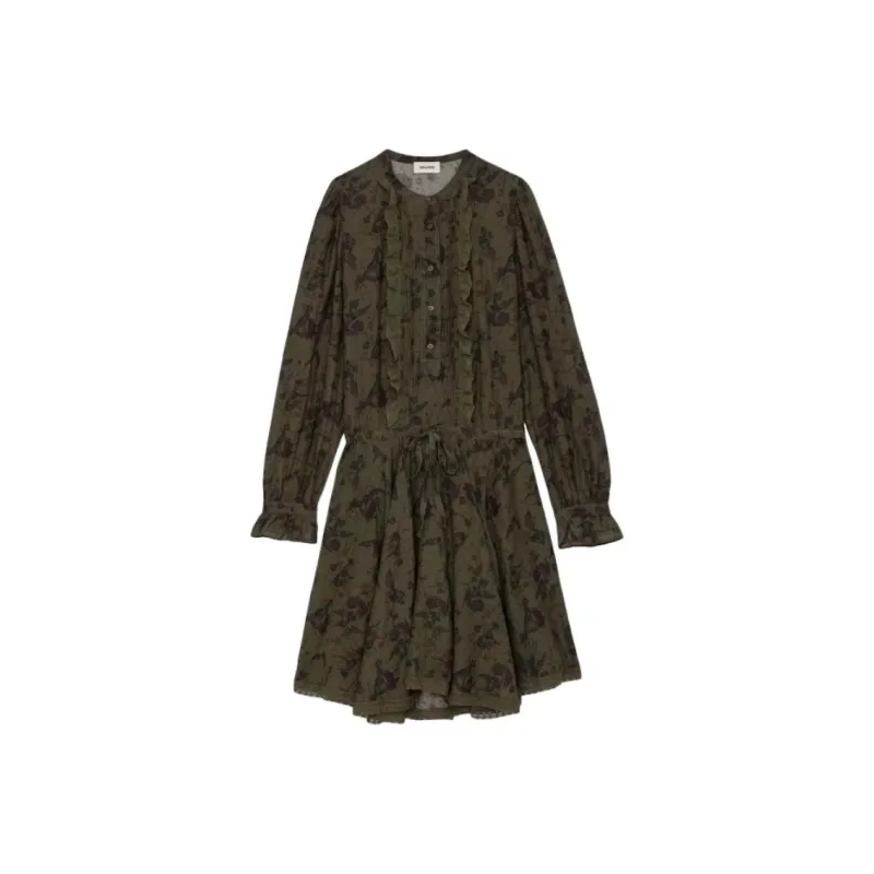 Zadig & Voltaire Ranil Floral print Mini Dress-0
