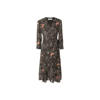 MISSSHINE Long Sleeved Dresses Women's Black