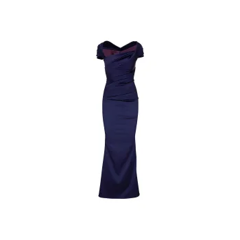 Talbot Runhof High shine Finish Dress