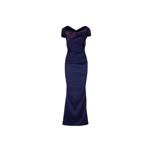 Talbot Runhof High shine Finish Dress