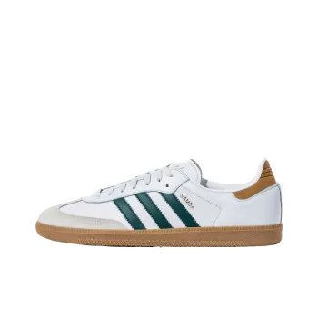Adidas Originals SAMBA OG Low Top Casual Shoes Unisex White Green