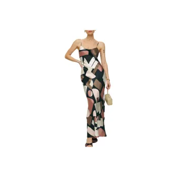 REFORMATION Parma Dress Slip Dresses Women's Multicolor