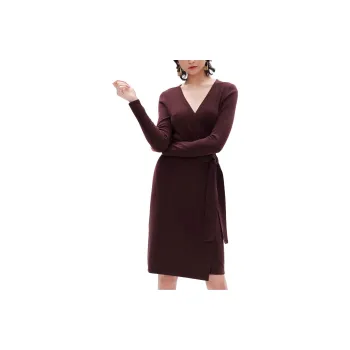 DVF Diane Von Furstenberg Linda Wrap V neck Minidress