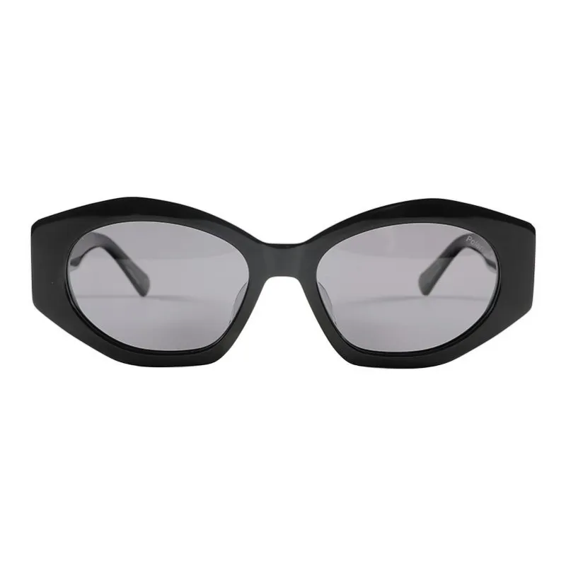 Polaroid Plate Frame Irregular Shape Sunglasses Unisex-8