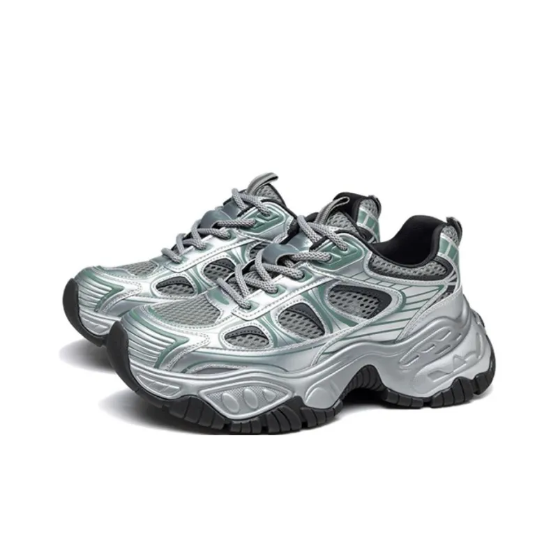 FAIRWHALE Low Top Chunky Sneakers Women's-2