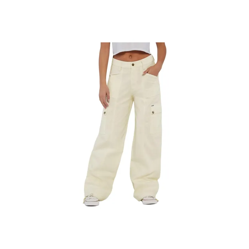 GUESS Cargo Pants Women's White-0