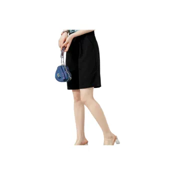Wbwq Casual Shorts Women's Black
