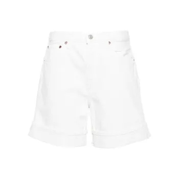 AGOLDE Dame Wide leg Denim Shorts