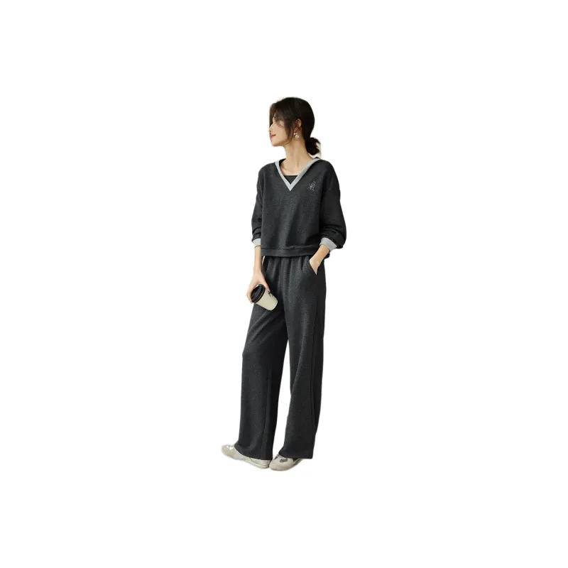 XWI Casual Suit Women's Dark Gray-0