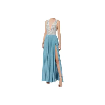 Elisabetta Franchi Sleeveless Dresses Women's Blue