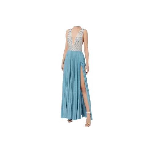Elisabetta Franchi Sleeveless Dresses Women's Blue