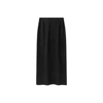VIKTORIACHAN SS24 Knit Long Skirts Women's Black